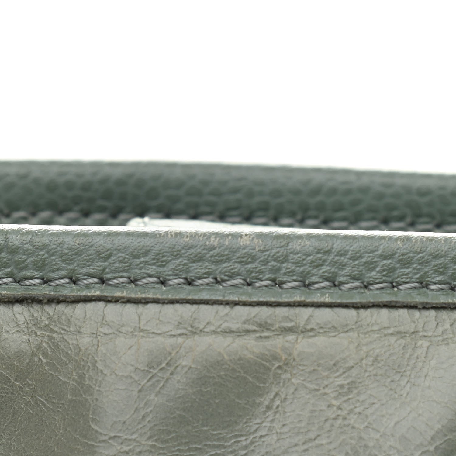Chanel Glazed Calfskin Mini Deauville Tote Green 11 of 12