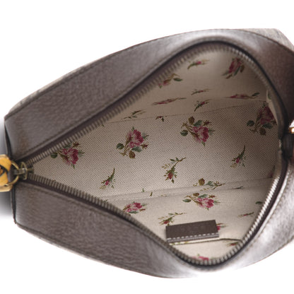 Gucci GG Supreme Monogram Web Neo Vintage Shoulder Bag Beige New Acero Crop 4 of 9