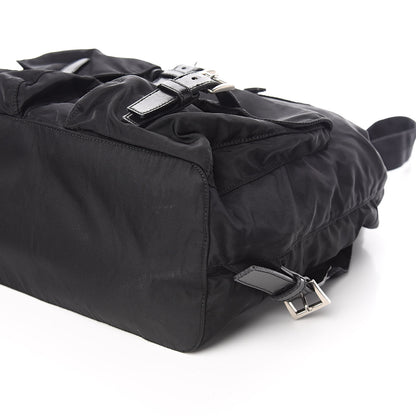 Prada Nylon Vela Medium Backpack Black 9 of 12