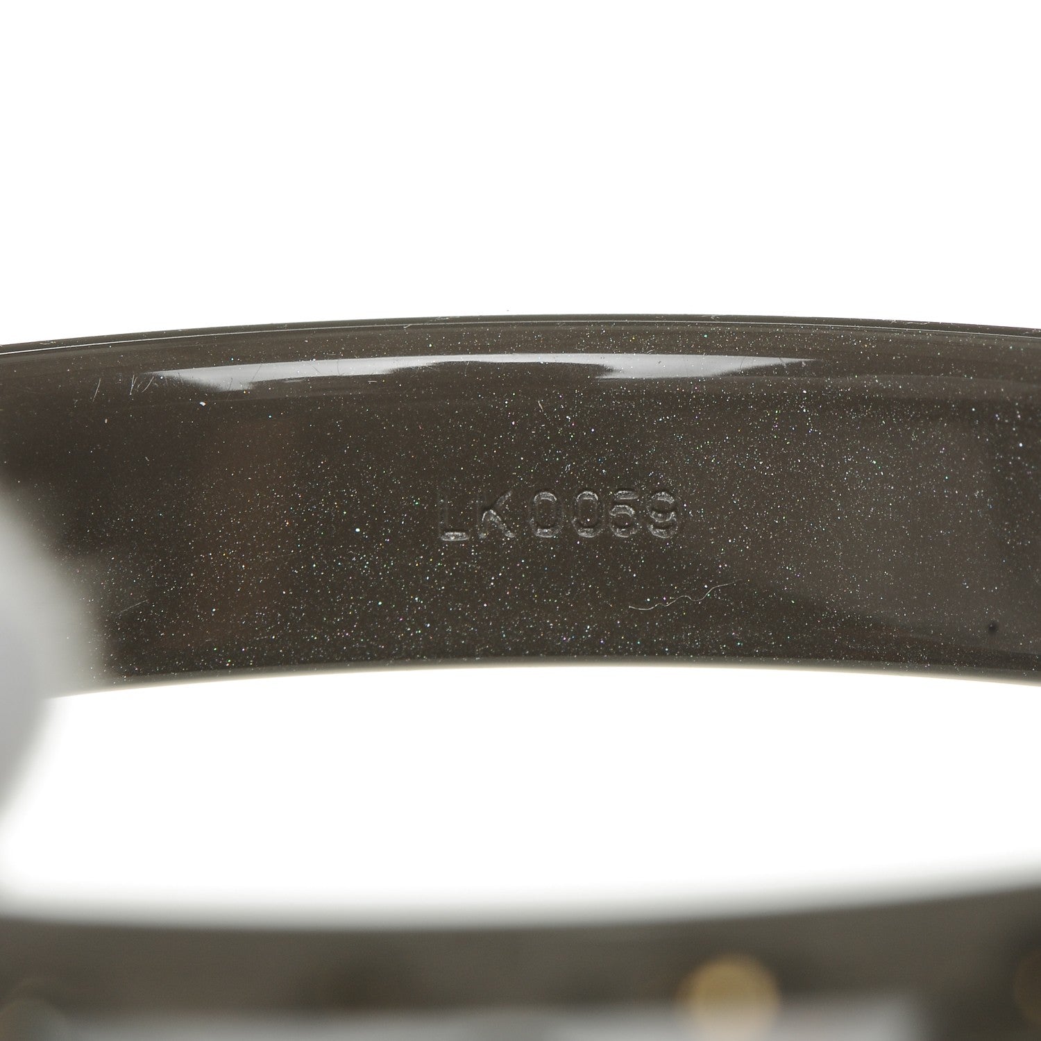 Louis Vuitton Resin Swarovski Small Inclusion Bracelet PM Grey 4 of 4