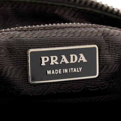 Prada Tessuto Nylon Twist Shoulder Bag Bruciato 7 of 15
