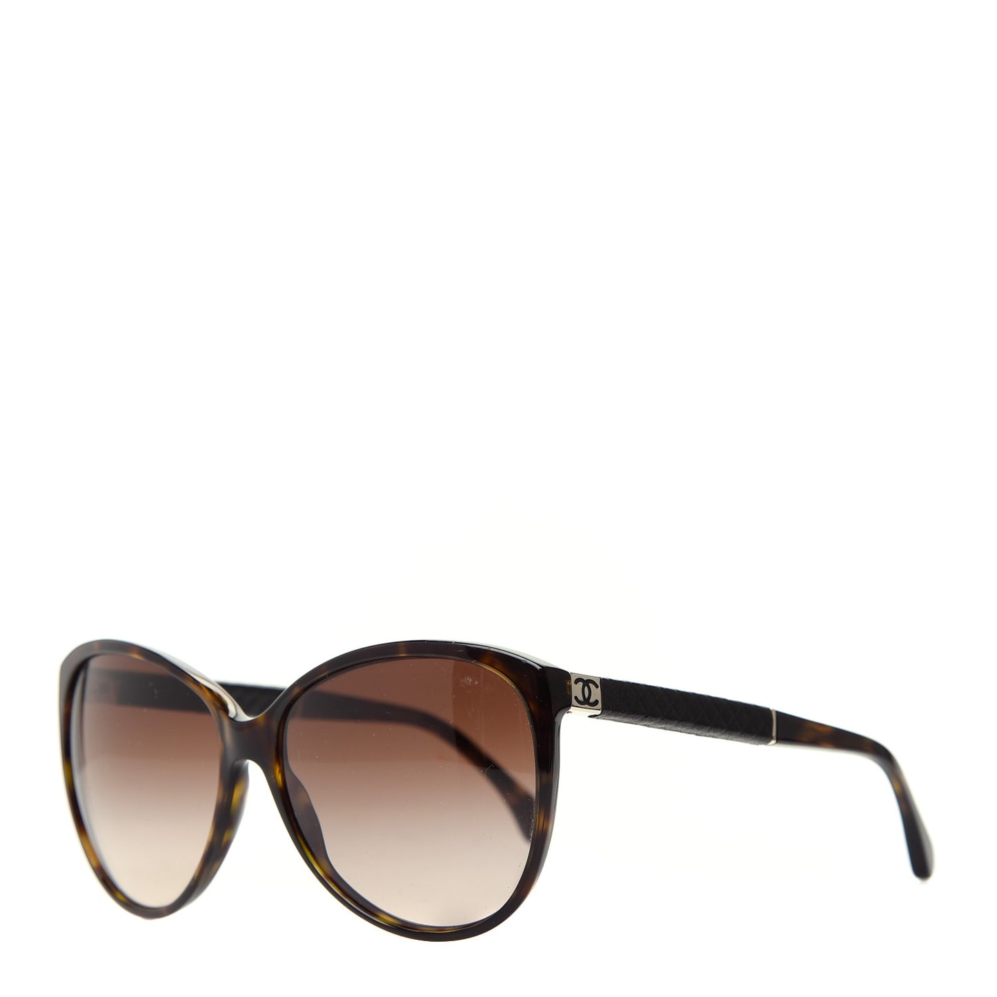 Quilted CC Sunglasses 5225Q Tortoise