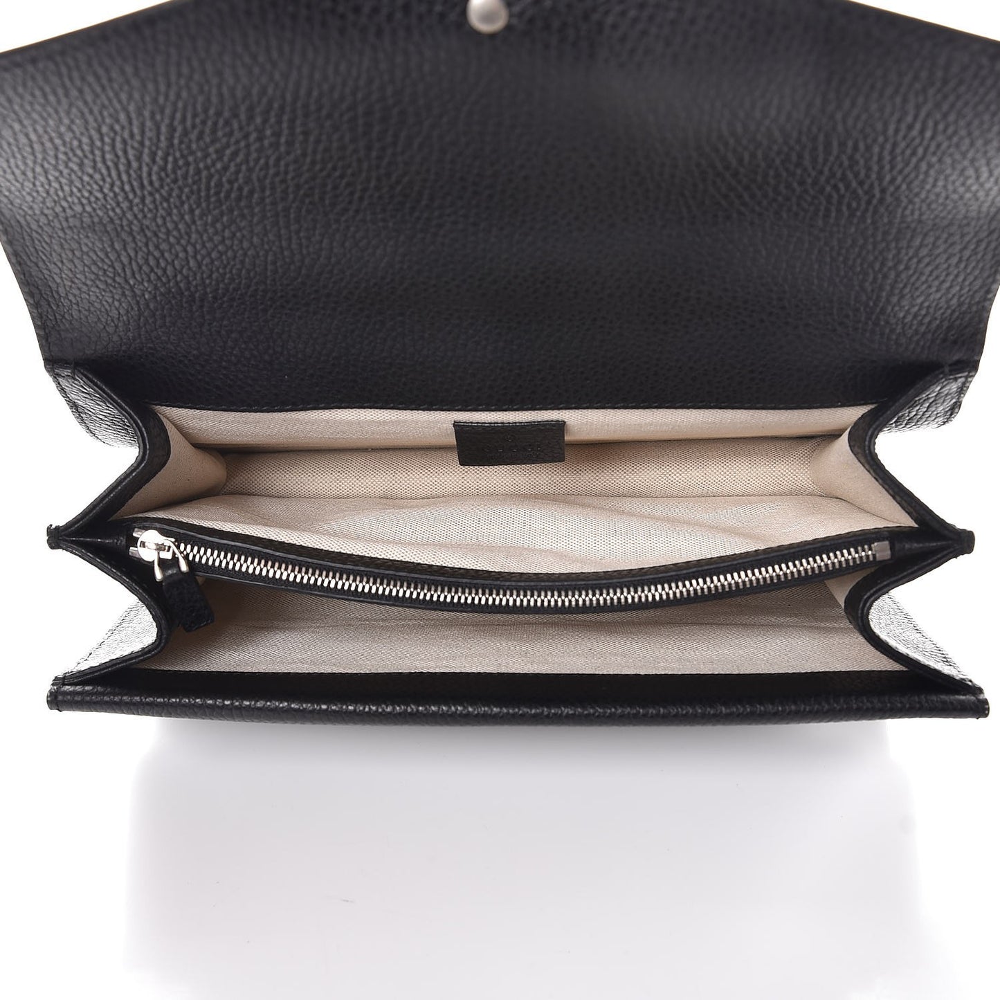 Pebbled Calfskin Small Dionysus Shoulder Bag Black