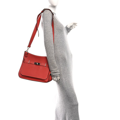 Hermes Taurillon Clemence Jypsiere 34 Sanguine 2 of 10