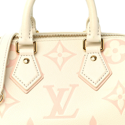 Louis Vuitton Empreinte Monogram Giant Speedy Bandouliere 20 Latte Chamallow 7 of 11