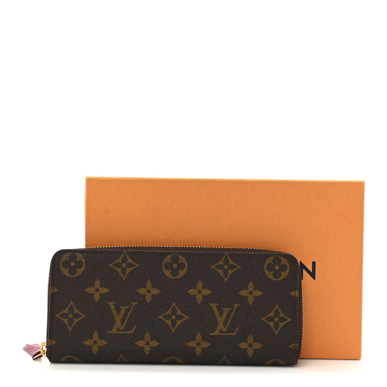 Louis Vuitton Monogram Clemence Wallet Fuchsia 11 of 11