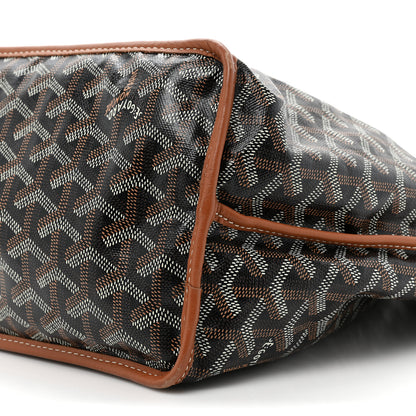 Goyard Goyardine Reversible Anjou PM Black Gold 10 of 20