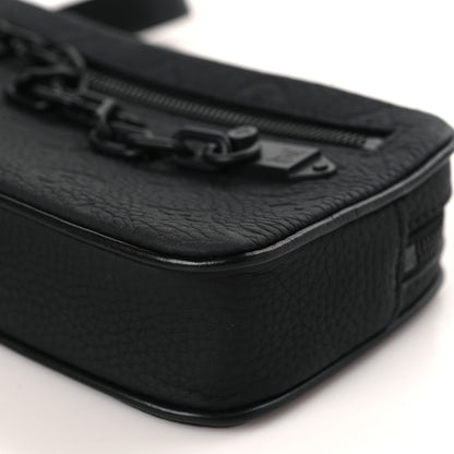 Louis Vuitton Taurillon Monogram Pochette Volga Black 8 of 9