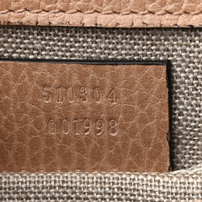 Gucci Dollar Calfskin Small Interlocking G Shoulder Bag Camelia 7 of 15