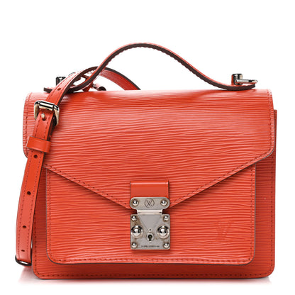 Louis Vuitton Epi Monceau BB Piment 1 of 9