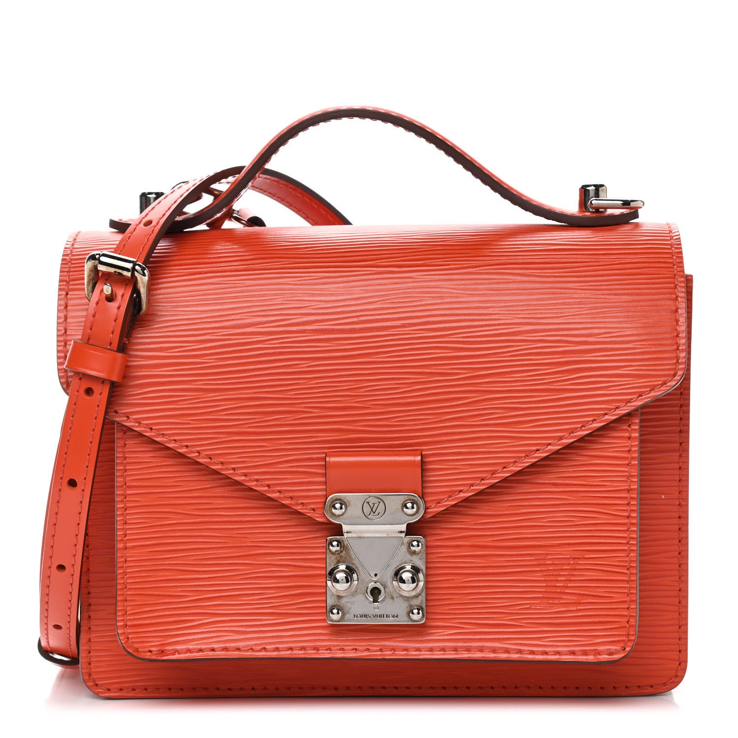 Louis Vuitton Epi Monceau BB Piment 1 of 9