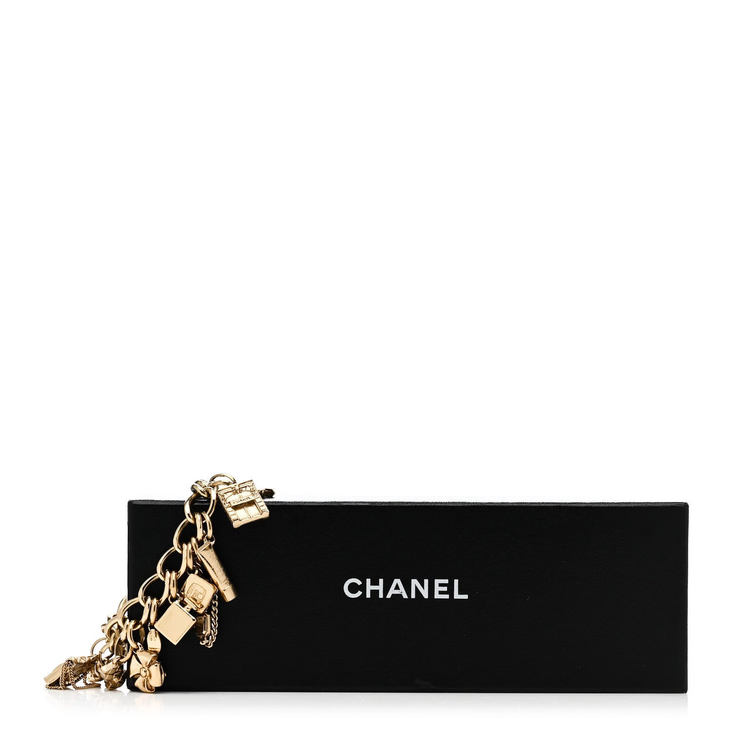 Metal Charm Bracelet Gold