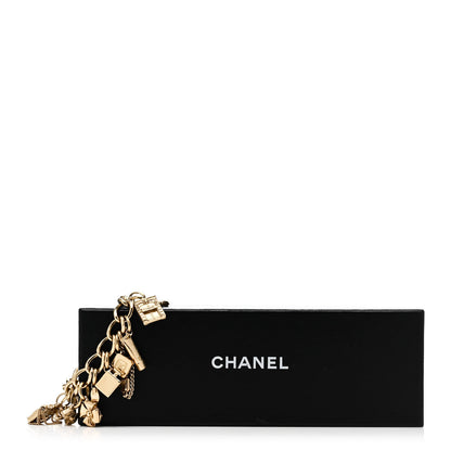 Chanel Metal Charm Bracelet Gold 6 of 6