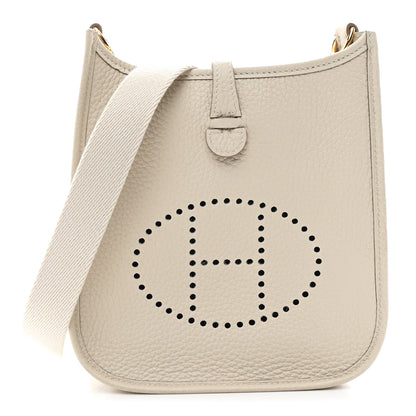 Hermes Taurillon Clemence Amazone Evelyne TPM Beton 1 of 11
