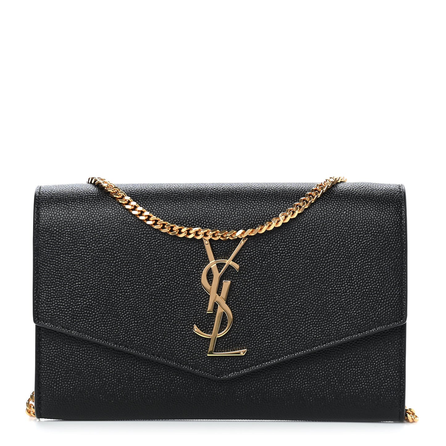 Grain De Poudre Uptown Chain Wallet Black