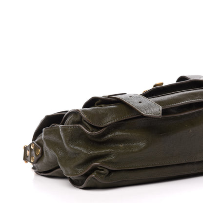 Proenza Schouler Lambskin PS1 Medium Satchel Military 10 of 15