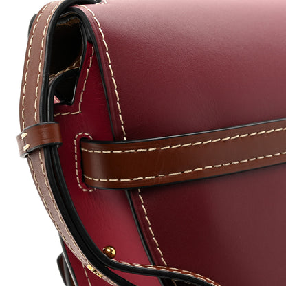 Loewe Calfskin Small Gate Crossbody Bag Garnet Pomodoro 13 of 14