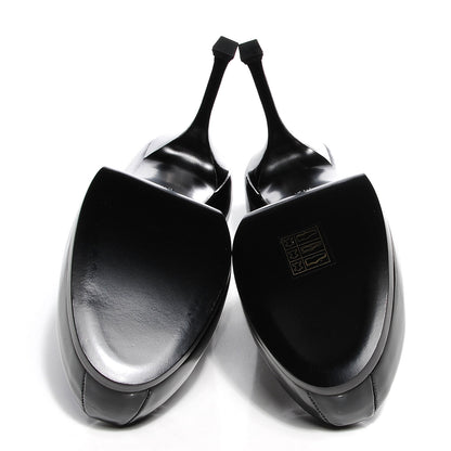 Saint Laurent Patent Vernice Tribtoo 80 Pumps 38.5 Black 5 of 7