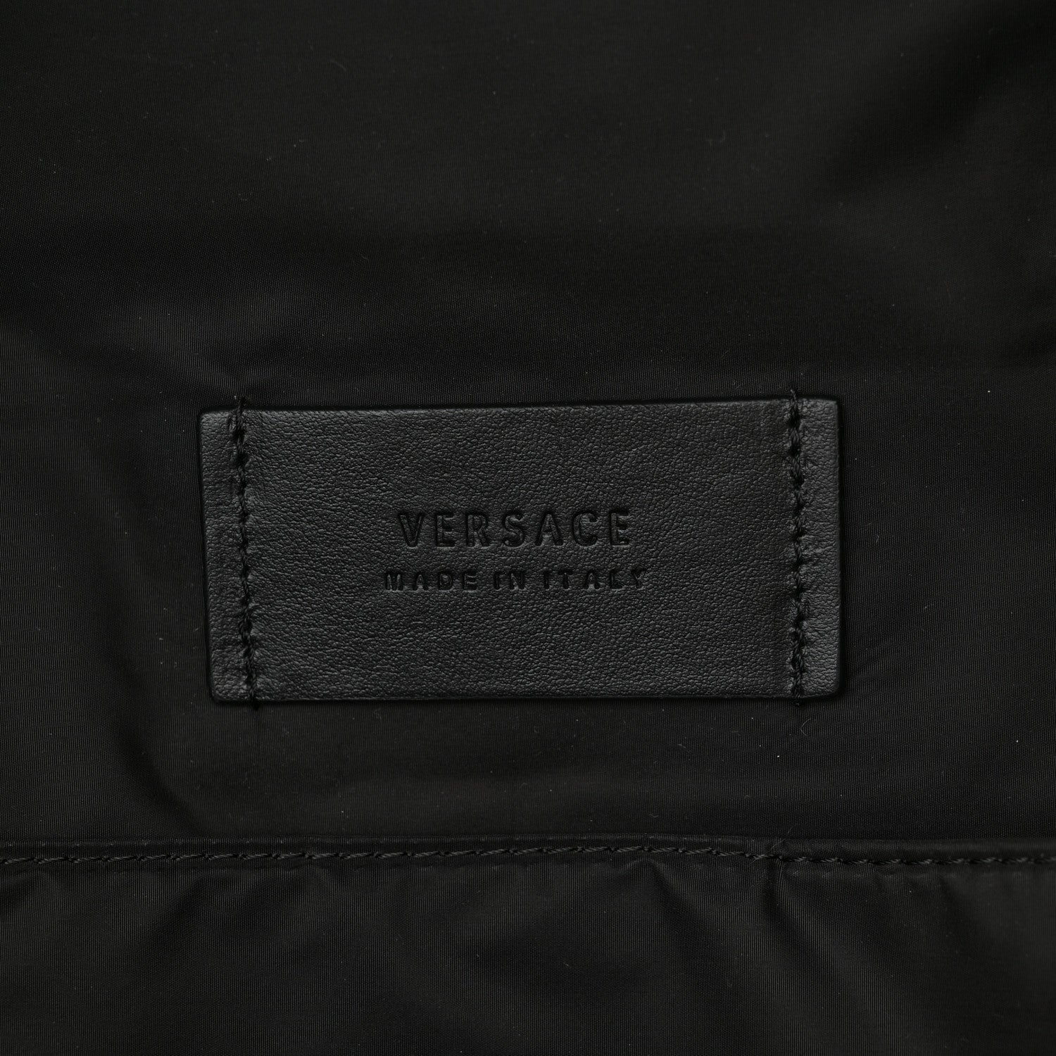 Versace Nylon Barocco Signature Print Backpack Blue Multicolor 6 of 10