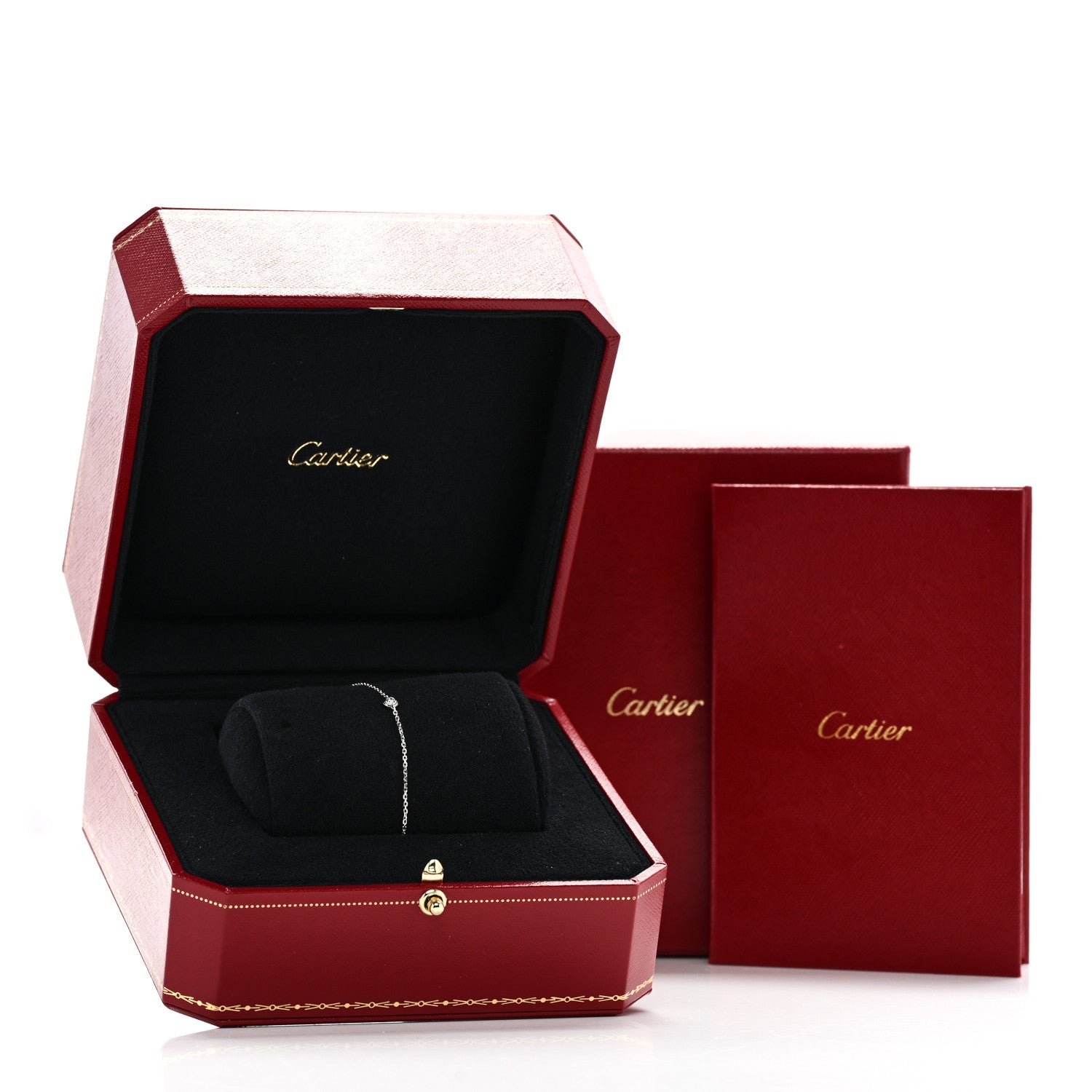 Cartier 18K White Gold Diamond XS D'Amour Bracelet 4 of 4