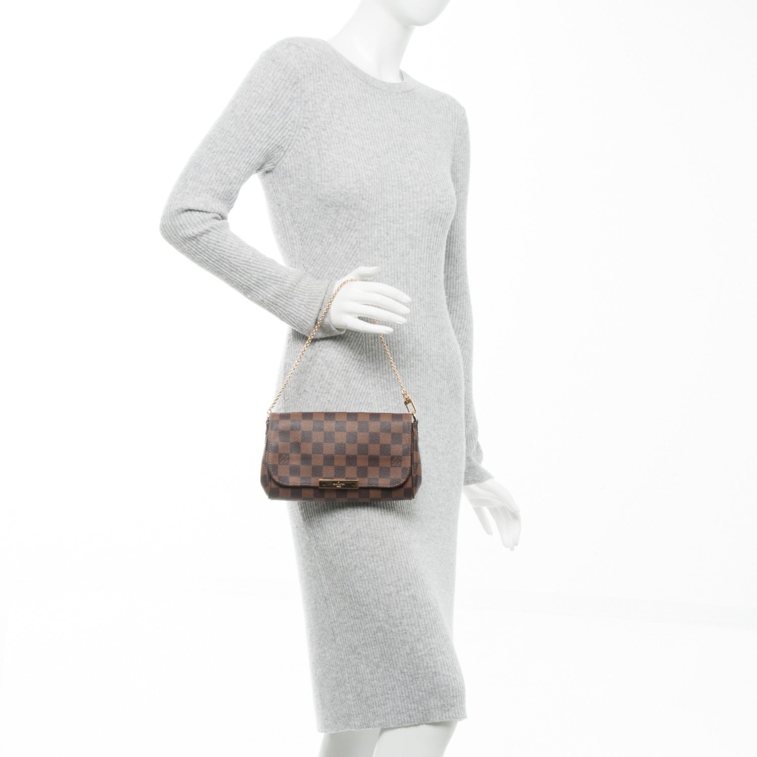 Louis Vuitton Damier Ebene Favorite PM 2 of 6
