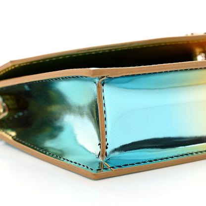 Christian Louboutin Metallic Specchio Boreal Loubi54 Crossbody Clutch Multicolor Gold 8 of 11