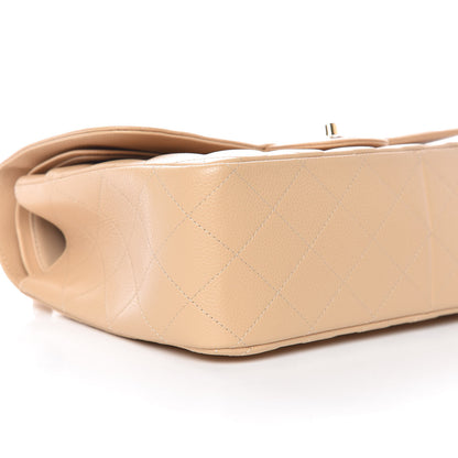 Chanel Caviar Quilted Jumbo Double Flap Beige Clair 5 of 10