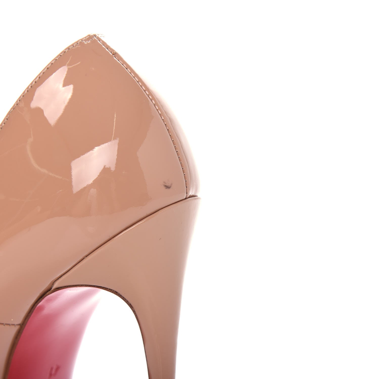 Christian Louboutin Patent So Kate 120 Pumps 41 Nude 10 of 11