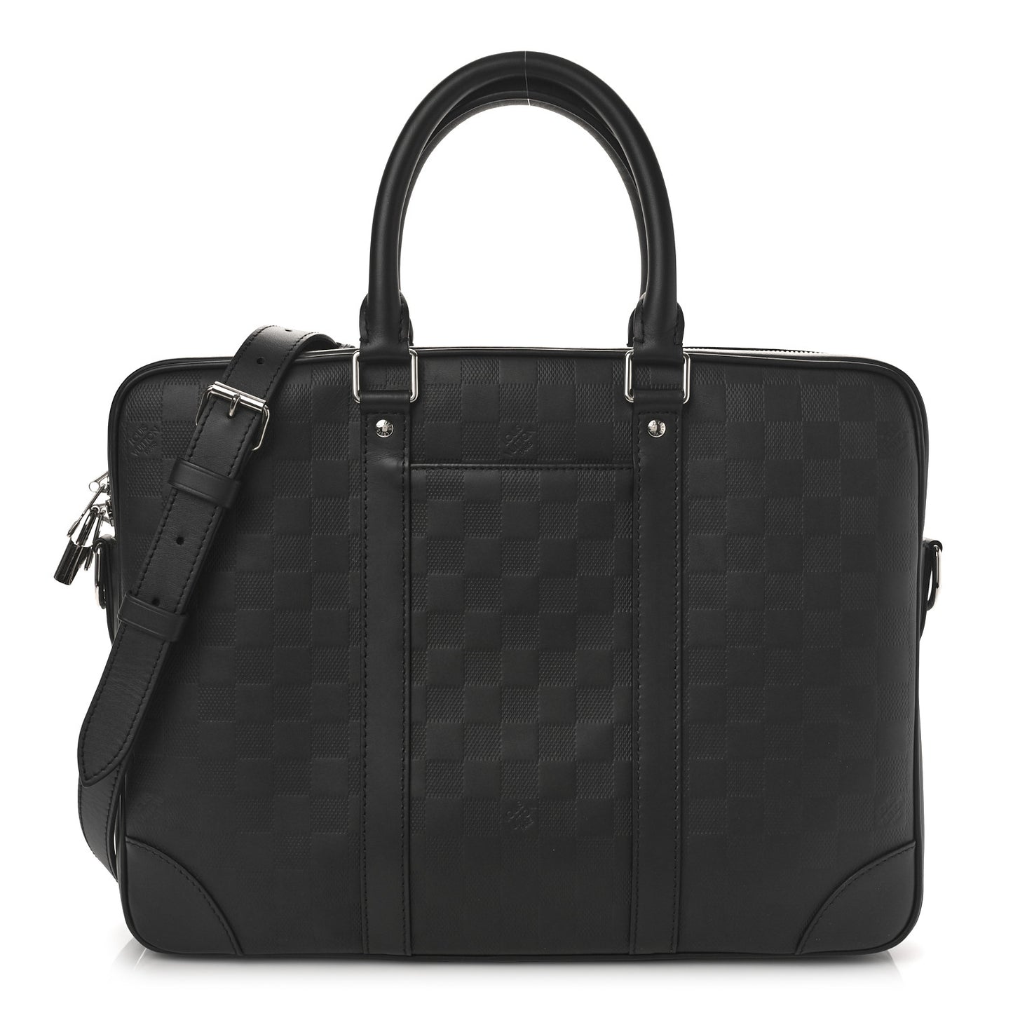 Damier Infini Porte-Documents Voyage PM Onyx