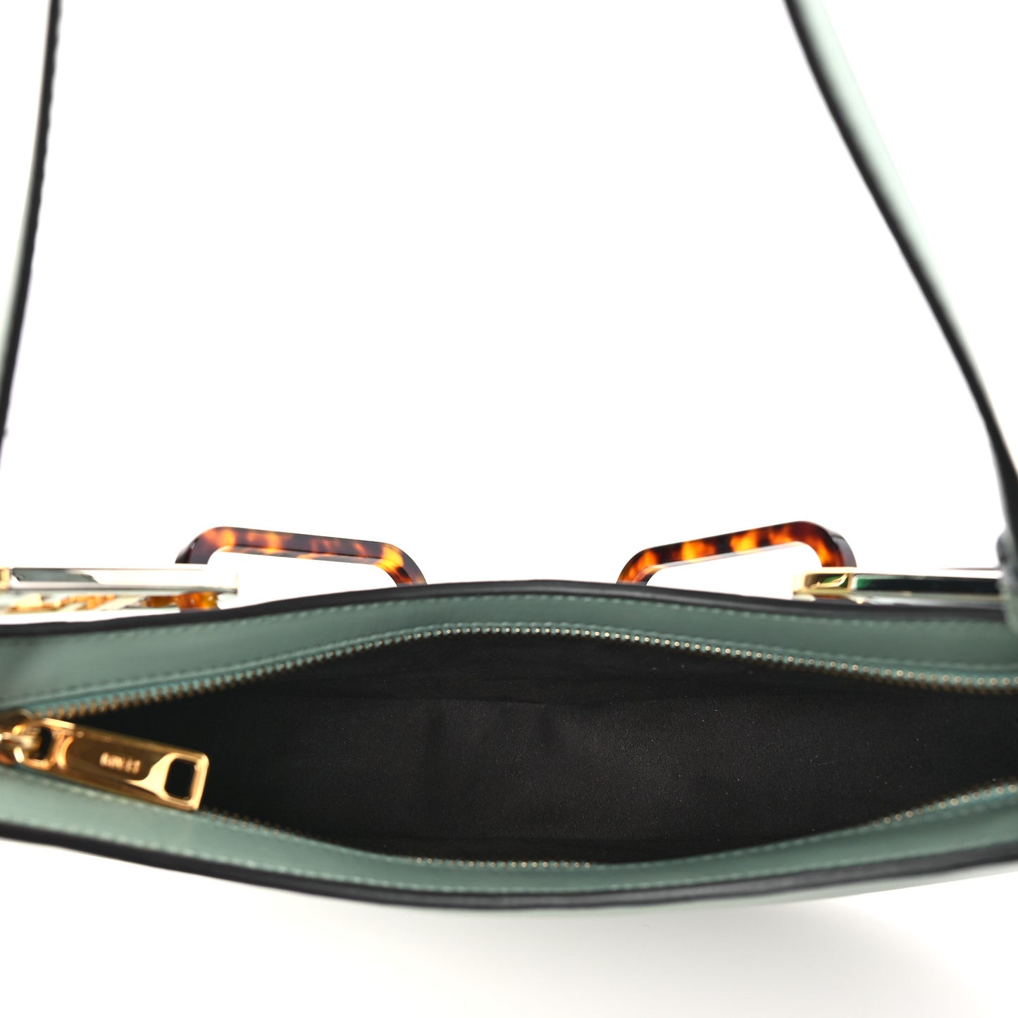 Vitello Palmellato Fendi O'Lock Swing Menta