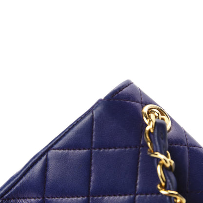 Chanel Lambskin Quilted Extra Mini Flap Dark Purple 8 of 12