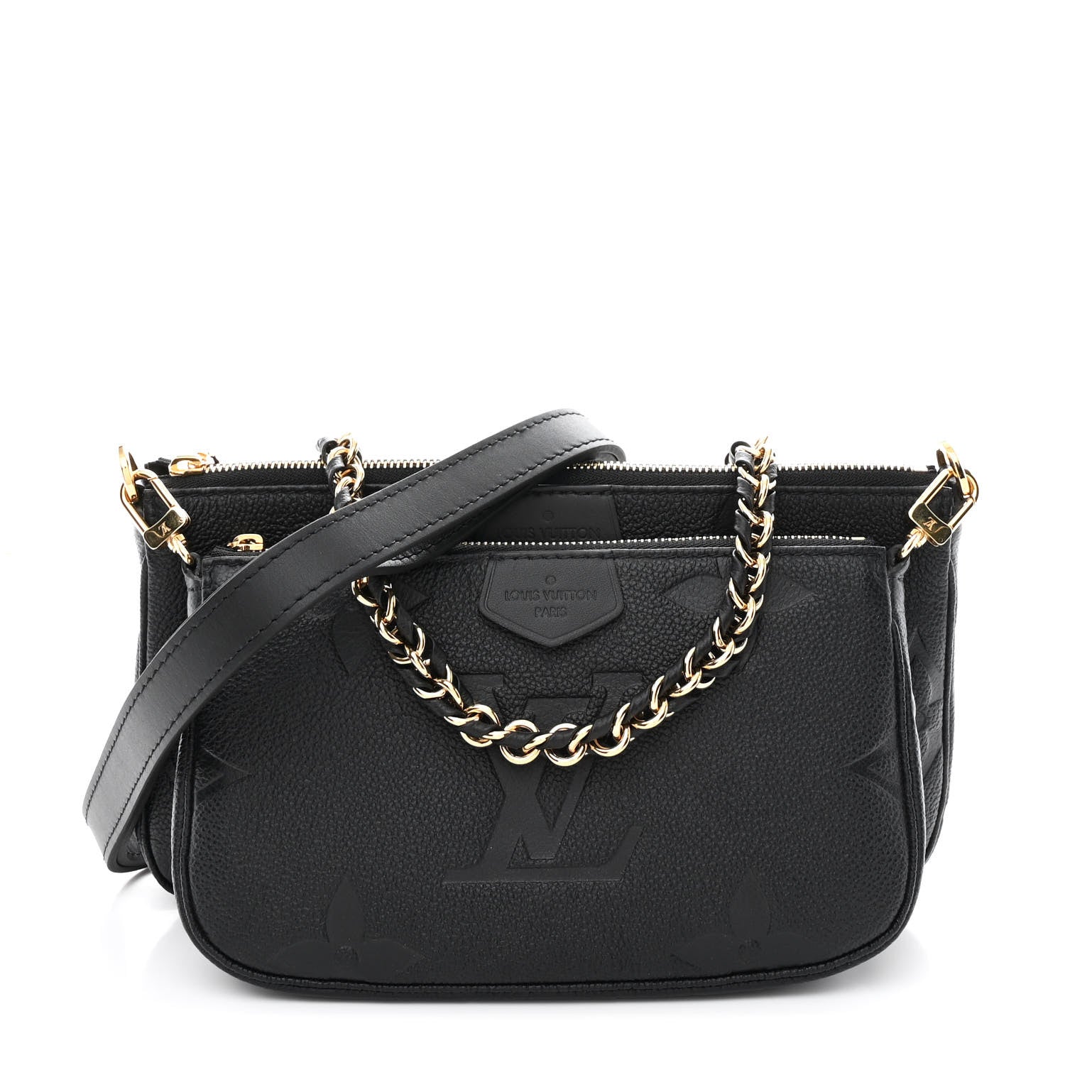 Louis Vuitton Empreinte Monogram Giant Multi Pochette Accessories Black 1 of 10