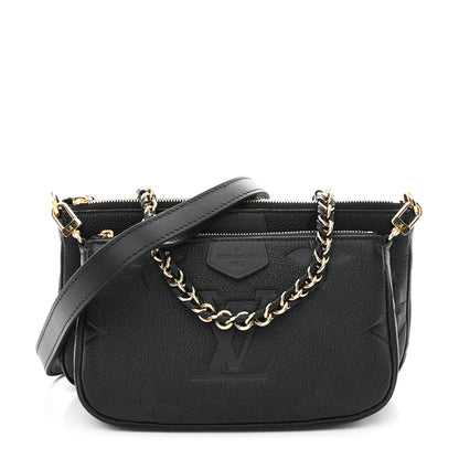 Louis Vuitton Empreinte Monogram Giant Multi Pochette Accessories Black 1 of 10
