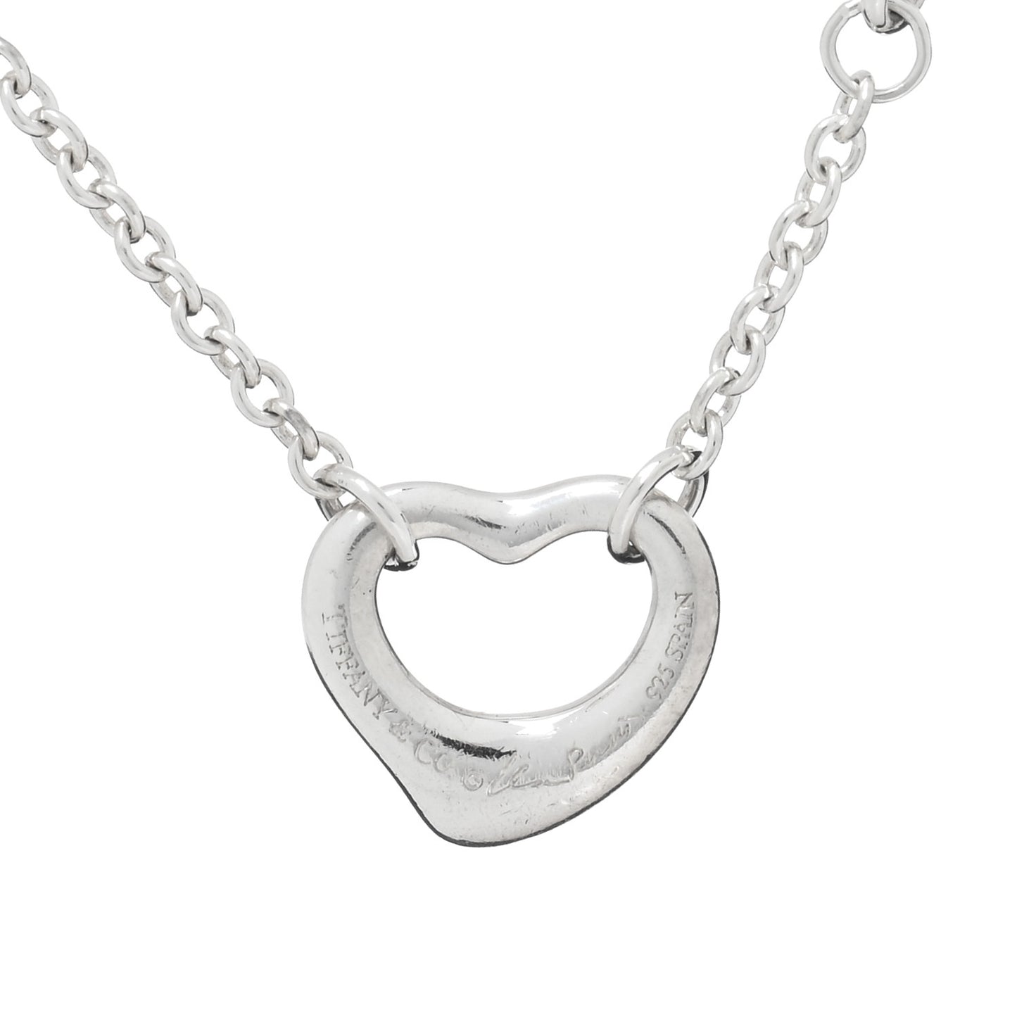 Sterling Silver Elsa Peretti Open Heart Bracelet