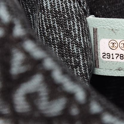 Chanel Denim Quilted Small Denimpression Flap Blue Black 7 of 10