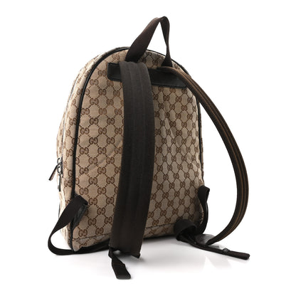Gucci Monogram Travel Backpack Dark Brown 3 of 10