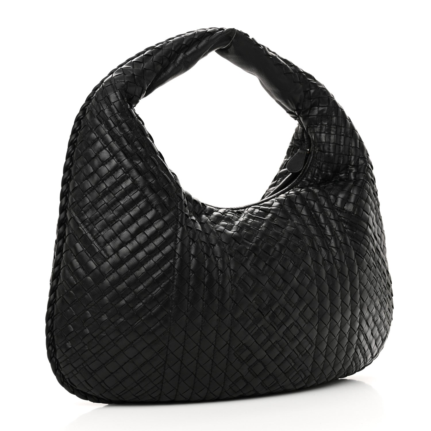 Bottega Veneta Nappa Intrecciato Medium Hobo Black 3 of 9