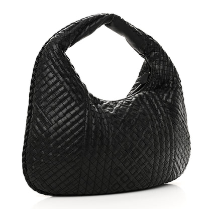 Bottega Veneta Nappa Intrecciato Medium Hobo Black 3 of 9