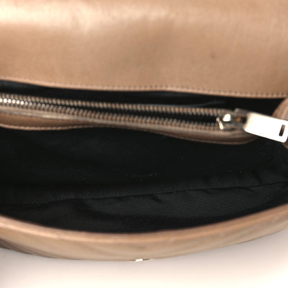 Saint Laurent Sheepskin Matelasse Chevron Monogram Medium College Bag Fard 5 of 20