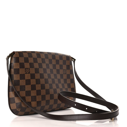 Louis Vuitton Damier Ebene Musette Tango Long Strap 3 of 9