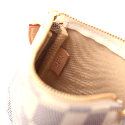 Louis Vuitton Damier Azur Mini Pochette Accessories 6 of 10