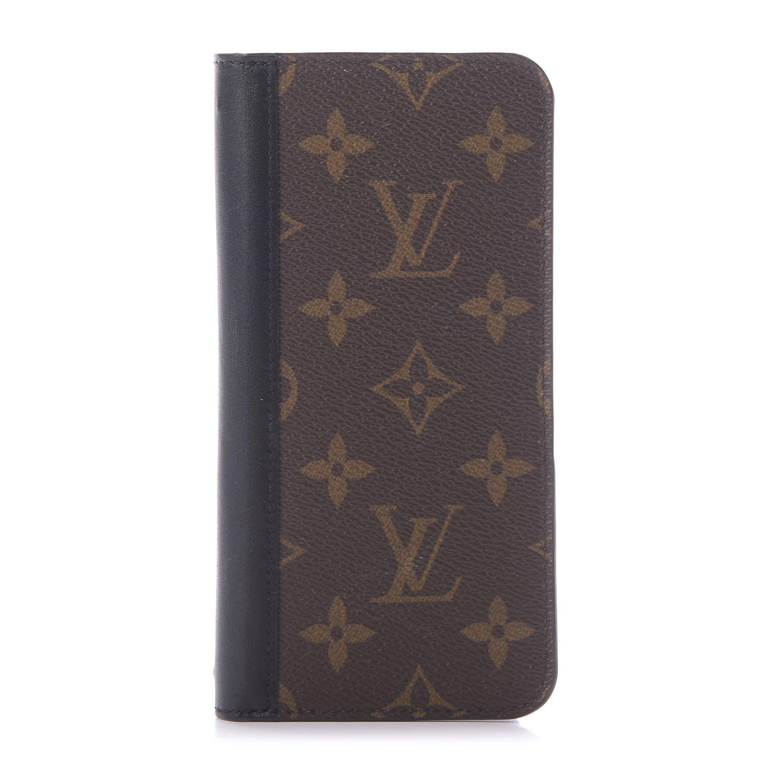 Louis Vuitton Monogram iPhone XS Max Folio Case Black 1 of 10