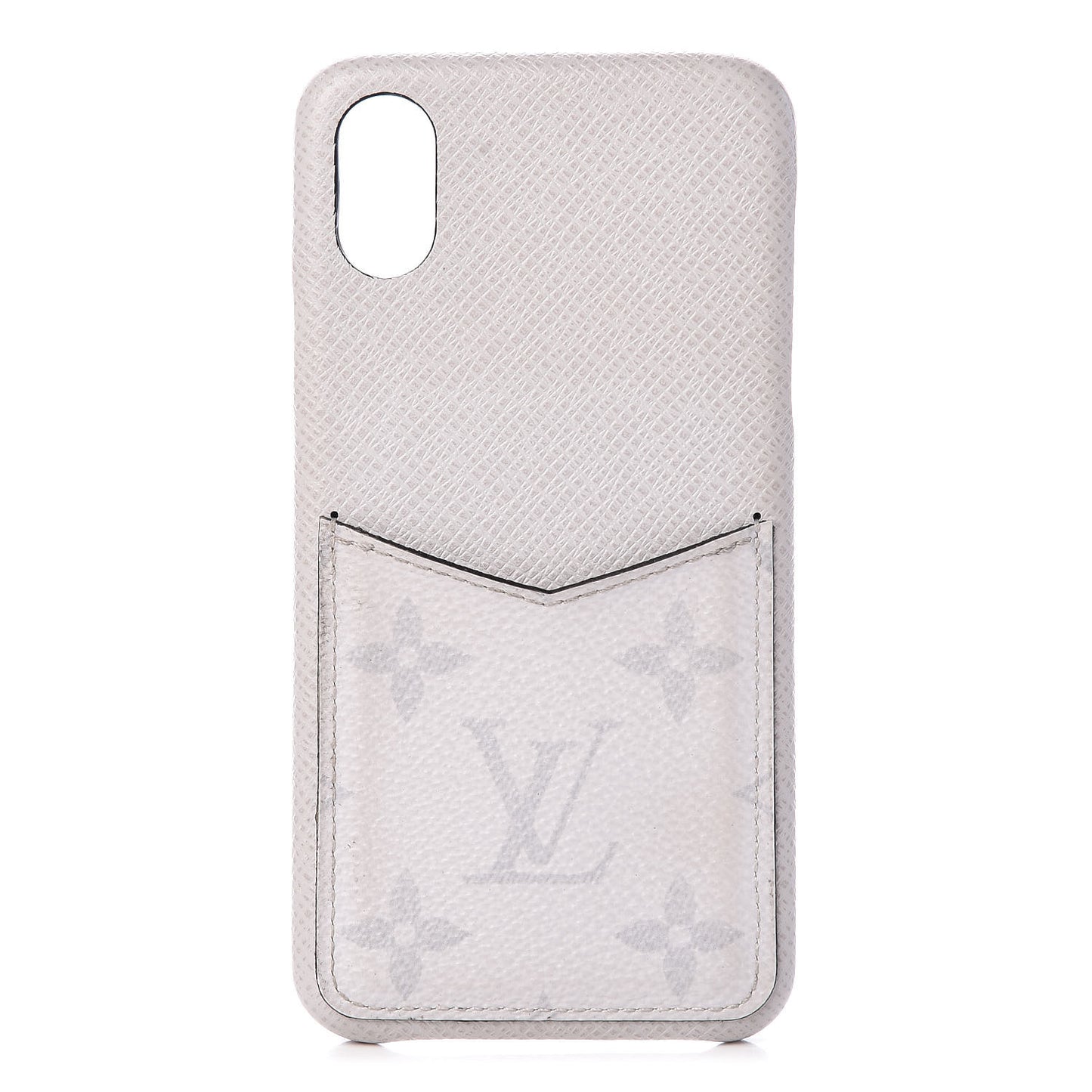 Monogram Taiga iPhone X/XS Bumper White