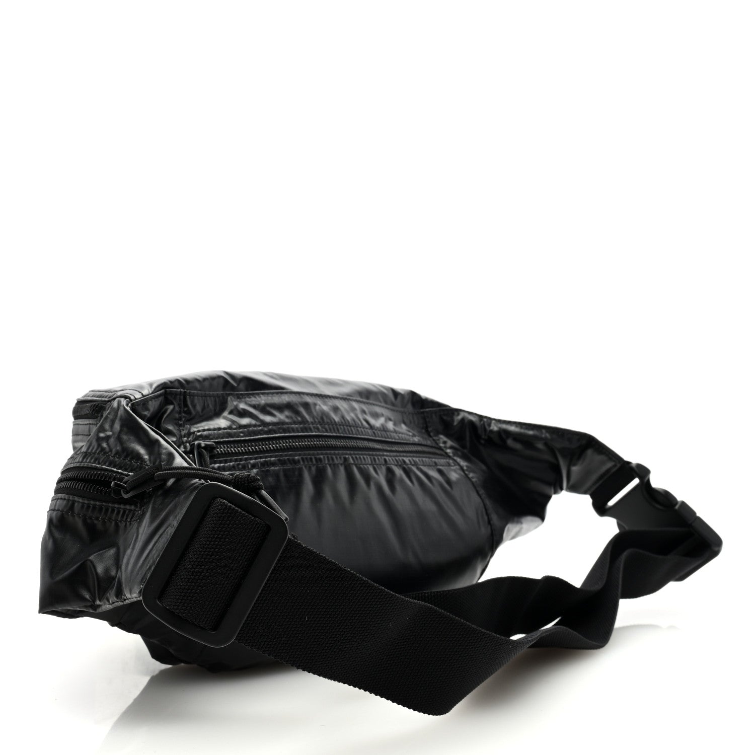 Saint Laurent SAINT LAURENT Nylon Logo Nuxx Body Belt Bag Black 2 of 8