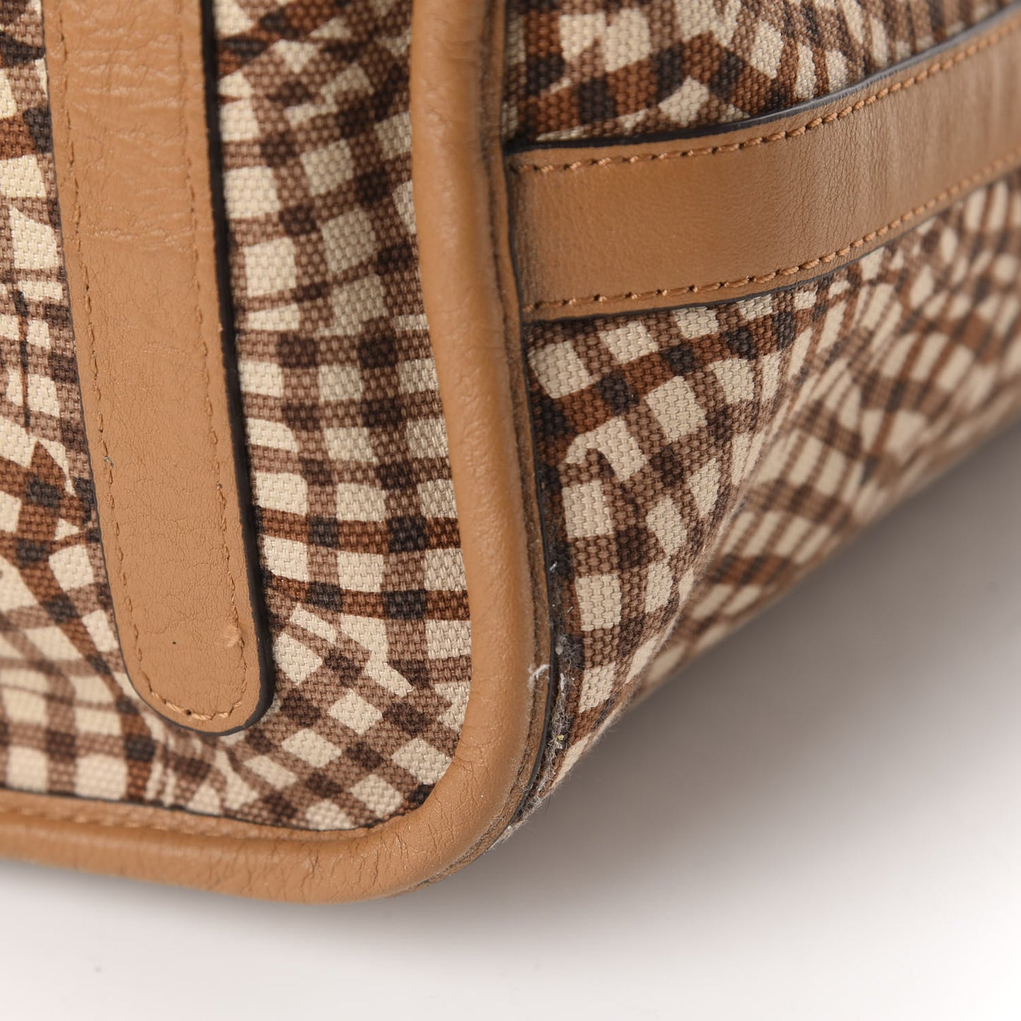 Visetos Medium Liz Reversible Shopper Tote Cognac