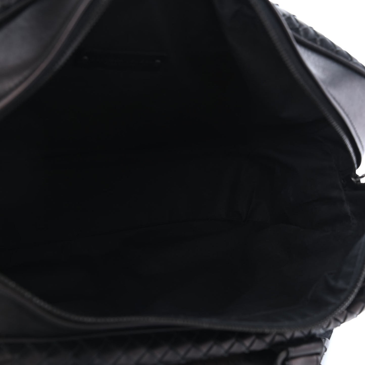 Calfskin Leggero Intrecciato Briefcase Black