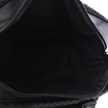 Bottega Veneta Calfskin Leggero Intrecciato Briefcase Black 4 of 4