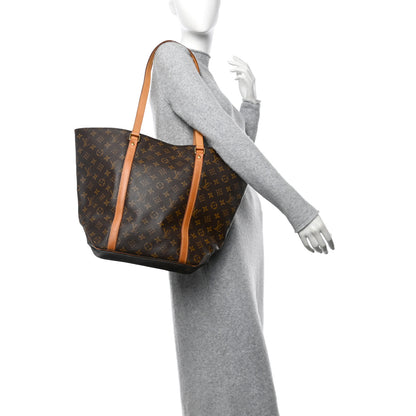Louis Vuitton Monogram Sac Shopping Tote 2 of 11