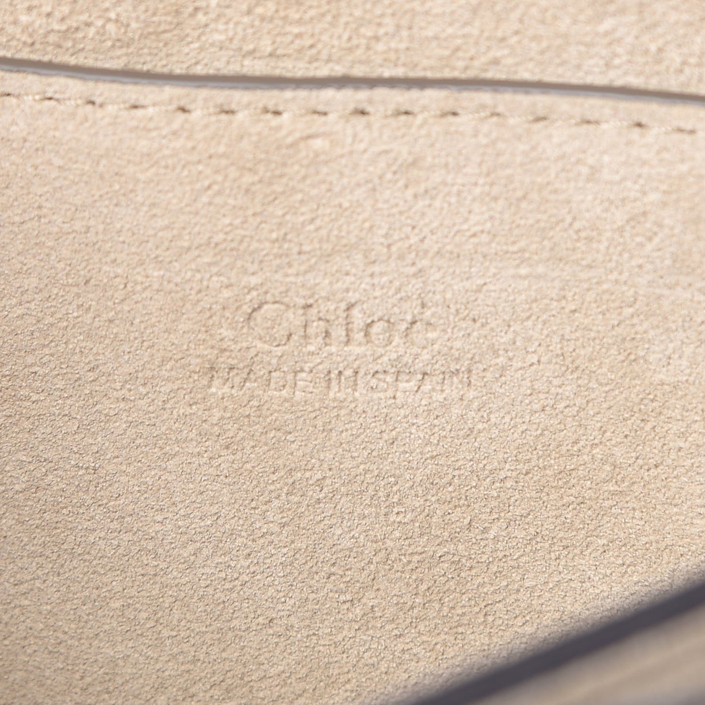 Suede Calfskin Small Faye Shoulder Bag Motty Grey