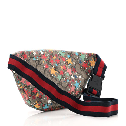 Gucci GG Supreme Monogram Web Childrens Star Print Belt Bag Multicolor 3 of 13